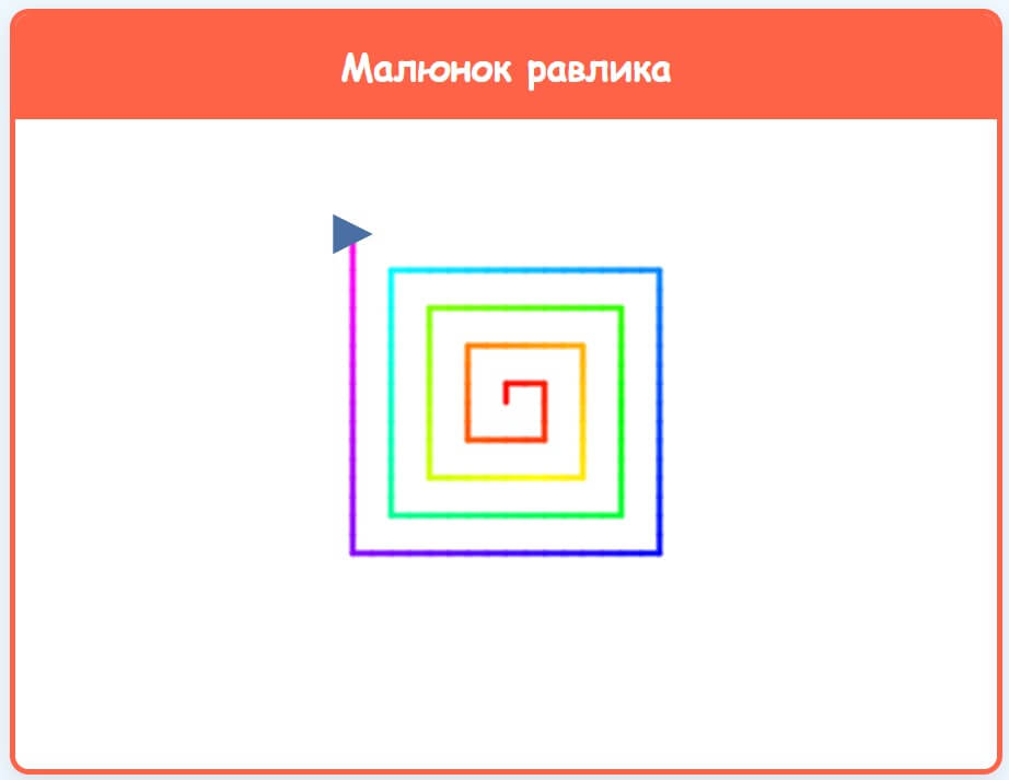 Абстрактний малюнок з концентричних кіл різного кольору.